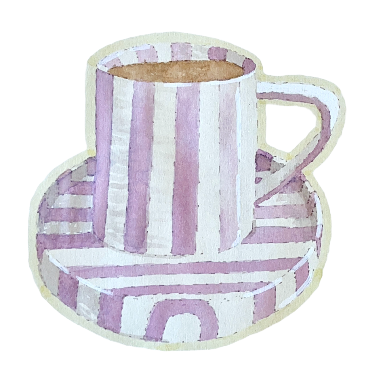 Logotipo del podcast Pensando en alto reflexiones con un café de la psicóloga clínica Yolanda Iglesias